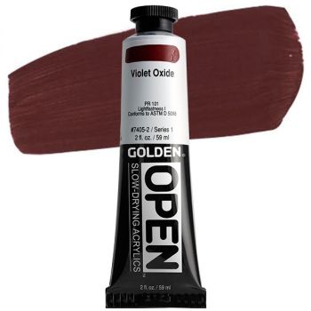 GOLDEN Open Acrylic Paints Violet Oxide 2 oz