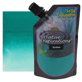 Creative Inspirations Jelly Gouache Pouch - Viridian (100ml)