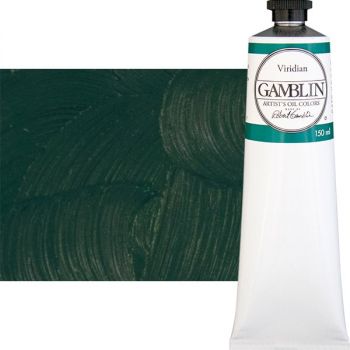 Gamblin Artist's Oil Color 150 ml Tube - Viridian