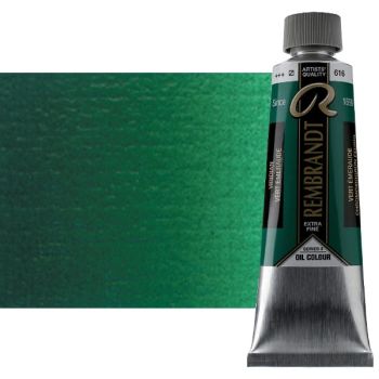 Rembrandt Extra-Fine Artists' Oil - Viridian, 150ml Tube