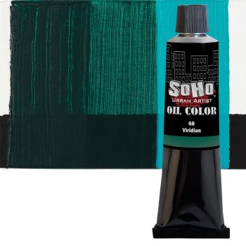 SoHo Artist Oil Color Viridian 170ml Tube