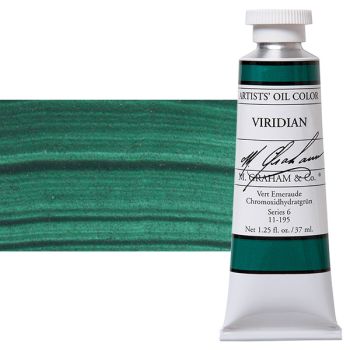 M. Graham Oil Color 37ml - Viridian