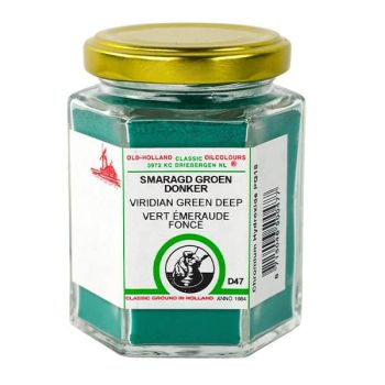 Old Holland Classic Pigment Viridian Green Deep 75g