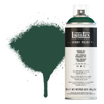 Liquitex Professional Spray Paint 400ml Can - Viridian Permanent