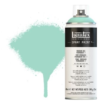 Liquitex Professional Spray Paint 400ml Can - Viridian Permanent 7
