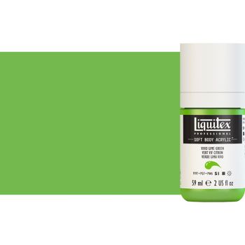 Liquitex Professional Soft Body Acrylic 2oz Vivid Lime Green