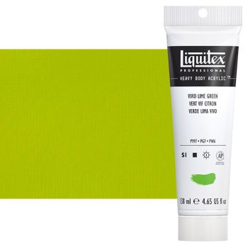 Liquitex Heavy Body Acrylic - Vivid Lime Green, 4.65oz Tube