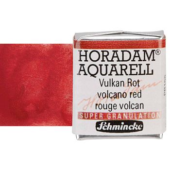 Schmincke Horadam Watercolor Volcano Red Half-Pan