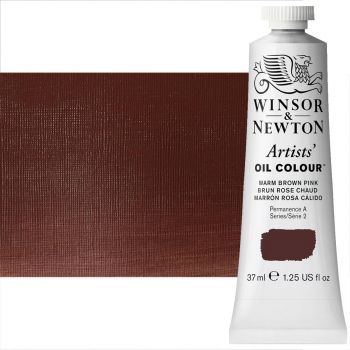Winsor & Newton Artist Oil Color - Warm Brown Pink, 37ml Tube