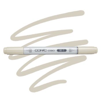 COPIC Ciao Marker W1 - Warm Gray 1