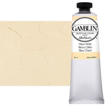 Gamblin Artists Oil - Warm White, 37ml Tube