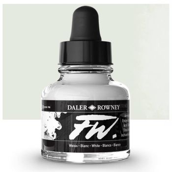 Daler-Rowney F.W. Acrylic Ink 1oz Bottle White