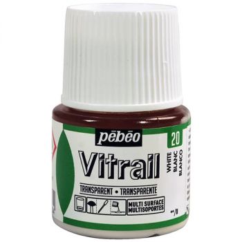 Pebeo Vitrail Color White 45 ml