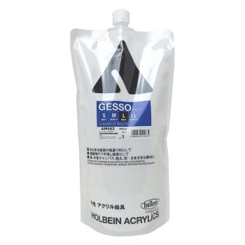 Holbein Artist Acrylic 900ml White Gesso (L) Coarse