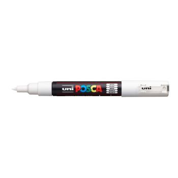 Posca Acrylic Paint Marker 0.7-1 mm X-Fine Tip White