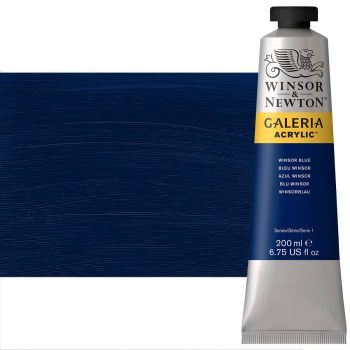 Winsor & Newton Galeria Flow Acrylic - Winsor Blue, 200ml