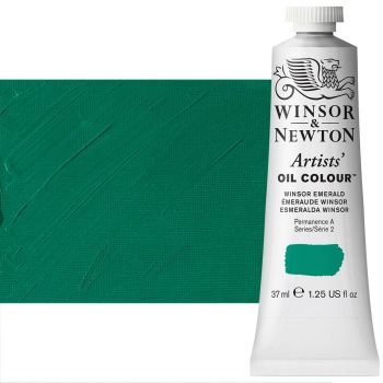 Winsor & Newton Artists' Oil Color 37 ml Tube - Winsor Emerald