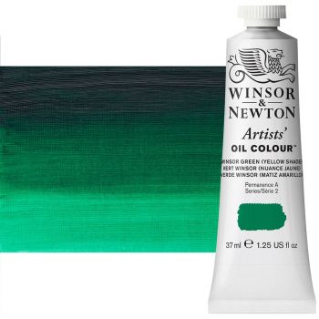 Winsor & Newton Artists' Oil Color 37 ml Tube - Winsor Green Yellow Shade