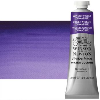Winsor & Newton Professional Watercolor - Winsor Violet (Dioxazine), 37ml Tube