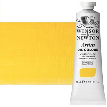 Winsor & Newton Artists' Oil Color 37 ml Tube - Winsor Yellow
