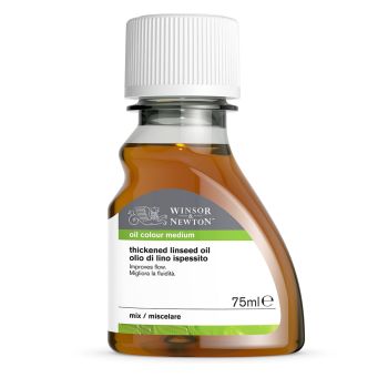 Winsor & Newton Thickened Linseed Oil Medium, 75ml Bottle
