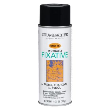 Grumbacher Workable Fixative 11.75oz Spray