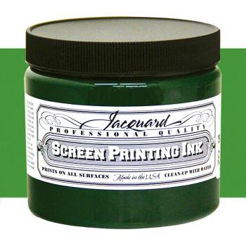 Jacquard Screen Printing Ink 16 oz Jar - Yellow Green