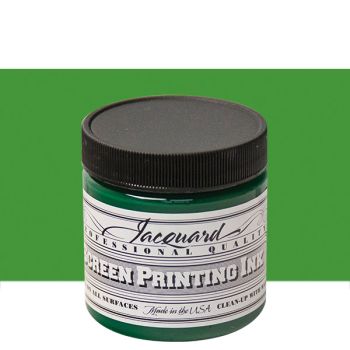Jacquard Screen Printing Ink 4 oz Jar - Yellow Green
