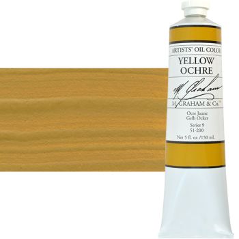 M. Graham Oil Color 5oz - Yellow Ochre