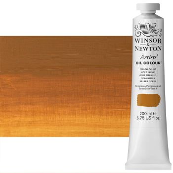 Winsor & Newton Artists' Oil Color 200 ml Tube - Yellow Ochre