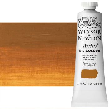 Winsor & Newton Artists' Oil Color 37 ml Tube - Yellow Ochre