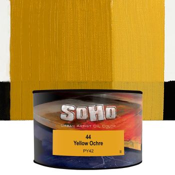 SoHo Artist Oil Color Yellow Ochre 430ml Can