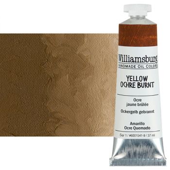 Williamsburg Oil Color, Yellow Ochre Burnt, 37ml Tube