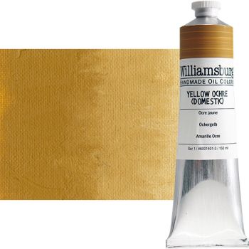 Williamsburg Handmade Oil Paint 150 ml - Yellow Ochre Domestic
