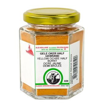 Old Holland Classic Pigment Yellow Ochre Half Burnt 90g