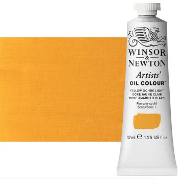 Winsor & Newton Artists' Oil Color 37 ml Tube - Yellow Ochre Light