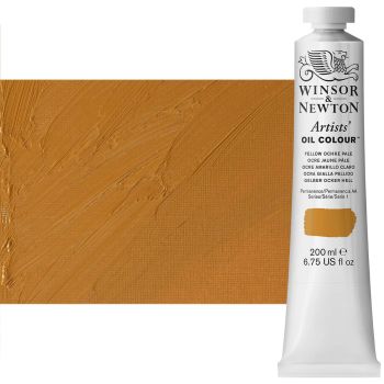 Winsor & Newton Artists' Oil Color 200 ml Tube - Yellow Ochre Pale