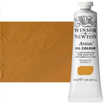 Winsor & Newton Artists' Oil Color 37 ml Tube - Yellow Ochre Pale