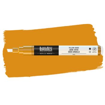 Liquitex Professional Paint Marker Fine (2mm) - Yellow Oxide