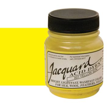 Jacquard Acid Dye 1/2 oz Sun Yellow