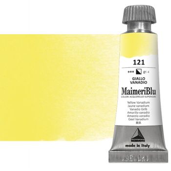 Maimeri-Blu Superior Watercolor - Yellow Vanadium, 12ml
