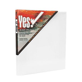 Yes! All Media Cotton Canvas 1.5" Deep Single 12x12"
