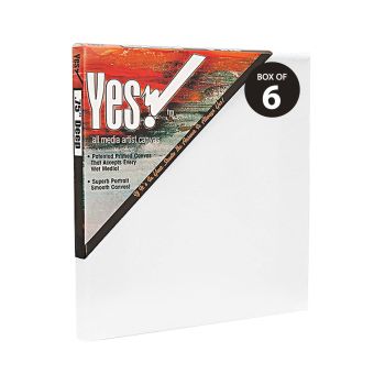 Yes! All Media Cotton Stretched Canvas 3/4" Deep