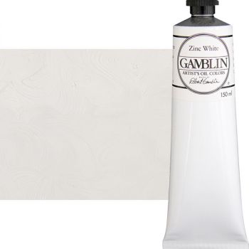 Gamblin Artists Oil - Zinc White, 150ml Tube