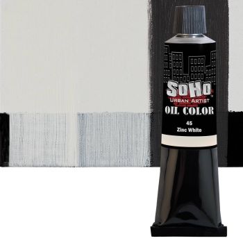 SoHo Artist Oil Color Zinc White 170ml Tube