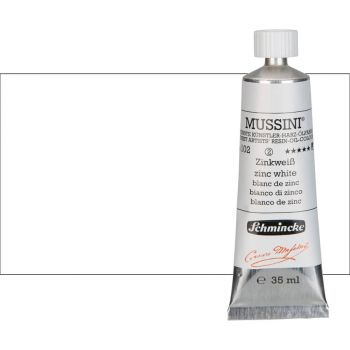 Schmincke Mussini Oil Color 35 ml Tube - Zinc White