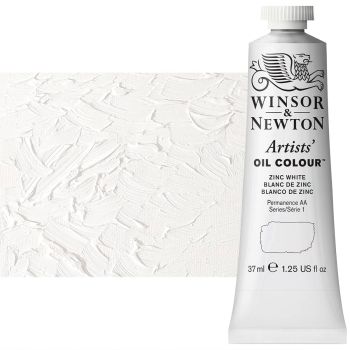 Winsor & Newton Artists' Oil Color 37 ml Tube - Zinc White