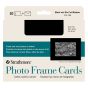 Strathmore Blank Photo Frame Cards 5-1/4" x 7-1/4" (Black, Pack of 10)