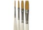 Silver Brush Ultra Mini&reg; Golden Taklon Brush Lettering and Ribbon Set