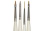 Silver Brush Ultra Mini&reg; Golden Taklon Brush Decorative Favorite Set